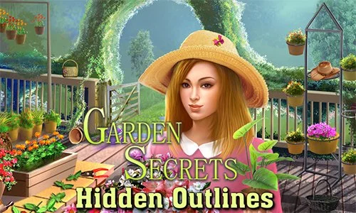 Garden Secrets Hidden Objects by Outline